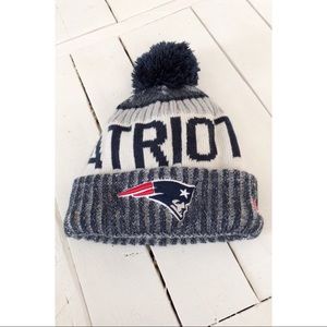 New England Patriots winter hat